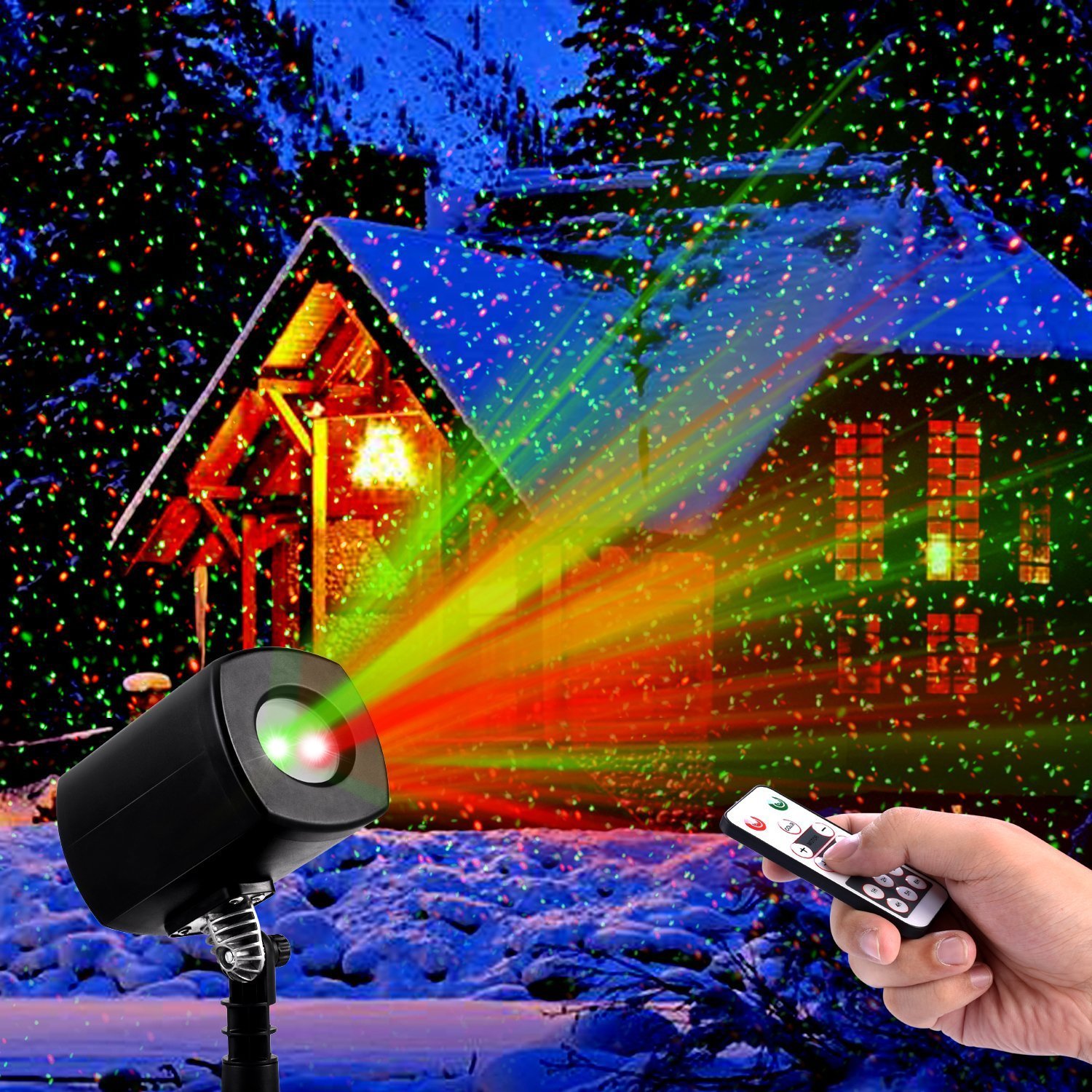 Clustars Christmas Laser Lights