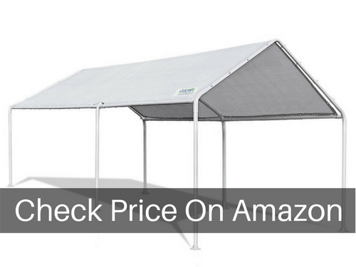 Quictent 20'X10' Heavy Duty Carport Car Canopy